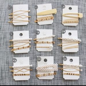 Crystal Rhinestones Hair Clips